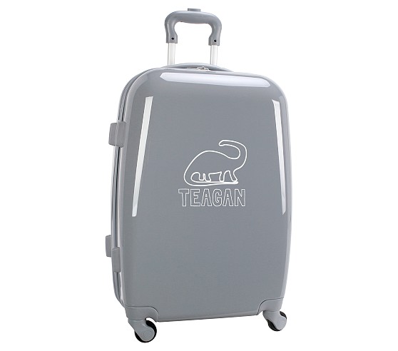 Mackenzie Gray Spinner Luggage | Pottery Barn Kids