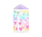 Rainbow Heart Baby Beach Hooded Towel UPF 50+