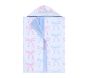 Bow Reversible Kid Beach Hooded Towel UPF 50+