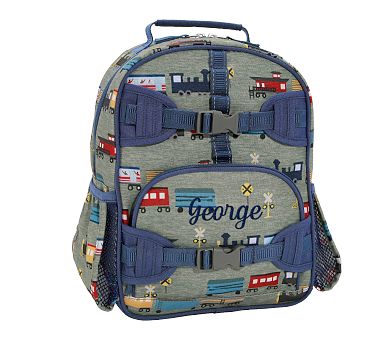 boys' mini backpack Neon Camo Take your look to the next level with this fun shark printed backpack Railroad Train Mackenzie Small Backpack,
