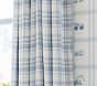 Bria Hammel Pinch Pleat Plaid Curtain