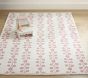 Floral Vines Reversible Washable Rug