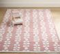 Floral Vines Reversible Washable Rug