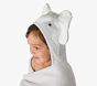Super Soft Elephant Critter Kid Hooded Towel
