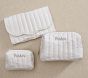 Oxford Stripe Quilted Changing Tote Travel Set