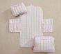 Oxford Stripe Quilted Changing Tote Travel Set