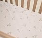 Rylee + Cru Bunny Organic Crib Fitted Sheet