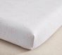 Scattered Hearts Organic Cotton Crib Fitted Sheet