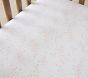 Scattered Hearts Organic Cotton Crib Fitted Sheet