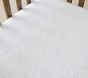 Scattered Stars Organic Crib Fitted Sheet