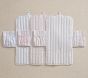 Oxford Stripe Quilted Changing Tote Travel Set