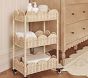 Palmer Scallop Rolling Storage Cart