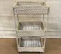 Open Box: Quinn Rolling Cart - Whitewash