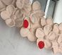 Open Box: Hydrangea Round Mirror (28") - Blush