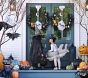 Light-Up Boo Ghost Demi Wreath