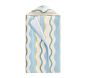 Wavy Stripe Baby Beach Hooded Towel UPF 50+