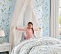 Swiss Dot Ruffle Canopy