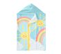 Heritage Sunshine Rainbows Kid Beach Hooded Towel UPF 50+
