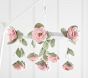 Felted Pink Roses Musical Baby Crib Mobile