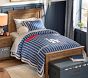 <i>MLB™</i> <i>Los Angeles Dodgers™</i> Patches Stripe Jersey Quilt & Shams