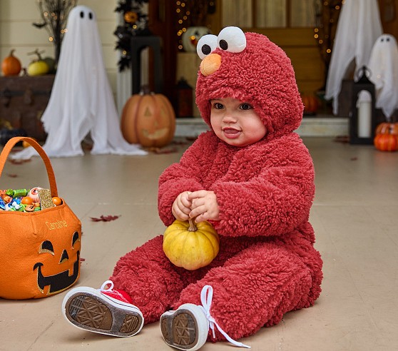 Sesame Street® Elmo Toddler Lovey | Pottery Barn Kids