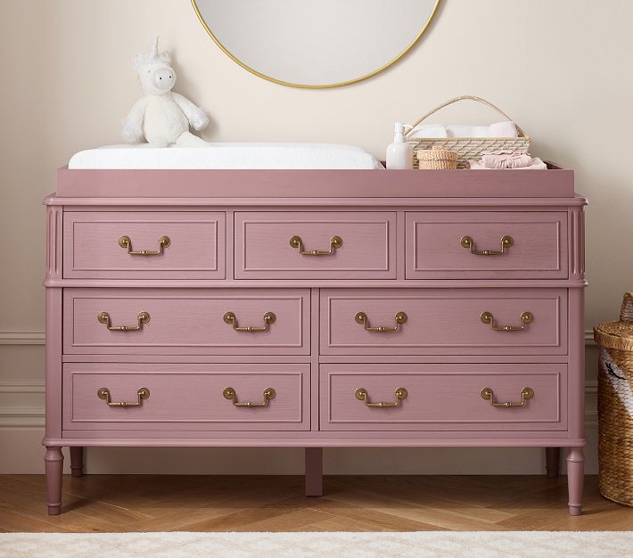 light pink dresser My Favorite Colors for Blush Make wishes come true with this lovely pink seven Welfuturer Pink Dresser for Bedroom