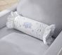 Welcome Home Baby Embroidered Star Bolster Pillow