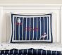 Open Box: <i>MLB™ Los Angeles Dodgers™</i> Patches Stripe Sham, Standard - Multi
