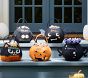 Glow-in-the-Dark Pumpkin Cat Felt Halloween Treat Bag