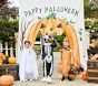 Happy Halloween Outdoor Canvas Pumpkin Arch