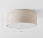 Quinn Woven Flush Mount (16")