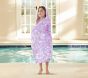 Tie-Dye Heart Kid Beach Hooded Towel UPF 50+