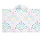 Seashell Scallop Kid Beach Hooded Towel UPF 50+
