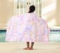 Heart Tie-Dye Kid Beach Towel UPF 50+