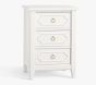 Open Box: Ava Regency Nightstand (20") - Simply White, Brass