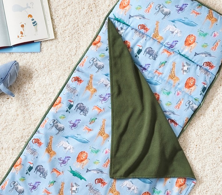 Brendan Safari Animals Mackenzie Nap Mat | Pottery Barn Kids