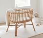 Rattan Bassinet & Pad Set