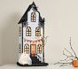 Light-Up Halloween Mantel Village
