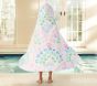 Seashell Scallop Kid Beach Hooded Towel UPF 50+
