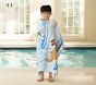 Tie-Dye Surfing Dogs Kid Beach Towel UPF 50+