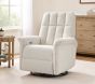 Tufted Channel Swivel Glider Recliner