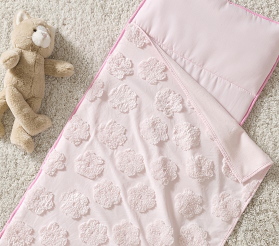 Textured Flower Jacquard Mackenzie Nap Mat | Pottery Barn Kids