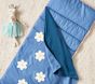 Blue Chenille Daisies Mackenzie Nap Mat