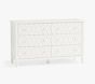 Open Box: AERIN Lattice Extra-Wide Dresser - Isle White