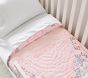 Unicorn Bows Organic Baby Quilt