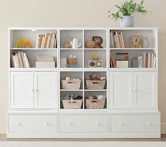 Cameron 3x3 Mixed Shelves Wall Storage System | Pottery Barn Kids