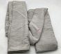Open Box: Evelyn Linen Blend Blackout Curtain (54"W x 120"L) - Grey