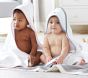 Gingham Baby Hooded Towel &amp; Washcloth Collection