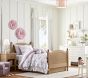 Linen Flower Scallop Flush Mount (15")