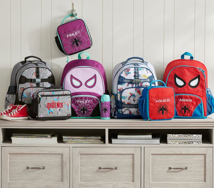 ghost spider mini backpack Marvel for Kids, Teens, Men & Women | Spider-Gwen 17" Laptop Bookbag with Padded Straps | Spiderverse Bag for School, College & Travel Officially licensed Adjustable straps Strap Length Marvel Ghost Spider Backpack for